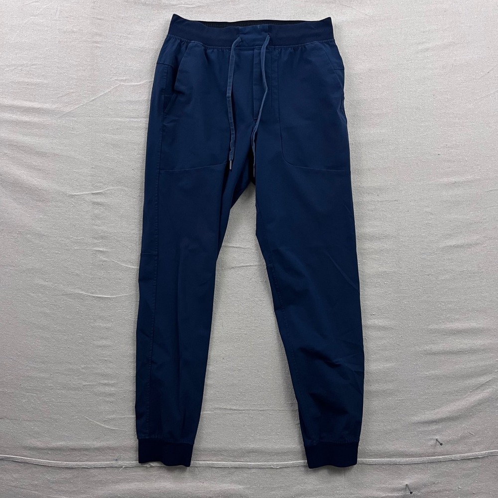 Lululemon ABC Jogger Mens Medium Navy Blue Warpstreme Slim Tapered Pants
